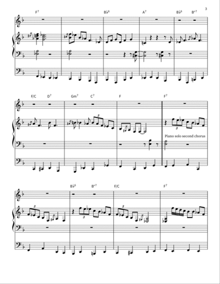the preacher Jazz Ensemble scores gallery preview page 3