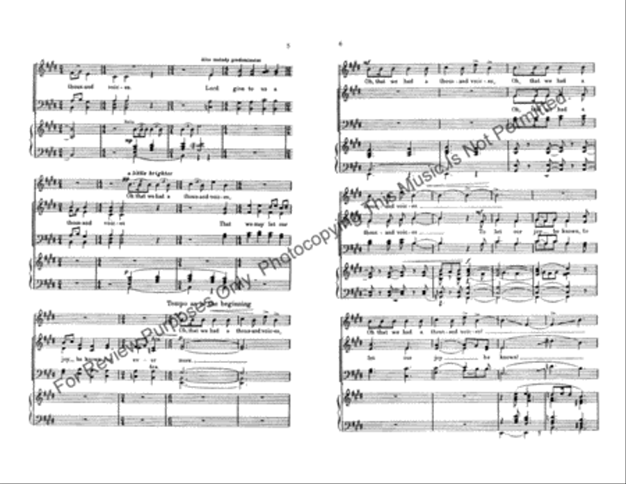 Let Your Joy Be Known! 4-Part scores gallery preview page 4