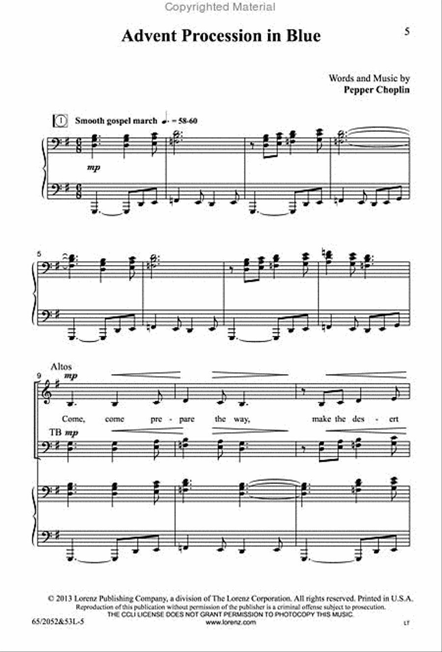 The Heart of Christmas - SATB Score with Performance CD 4-Part scores gallery preview page 2