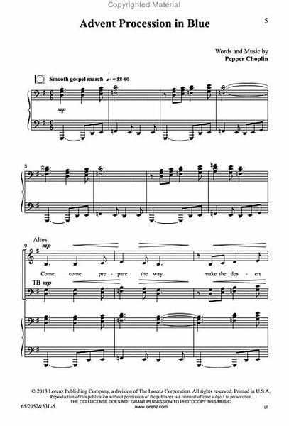 The Heart of Christmas - SATB Score with Performance CD image number null