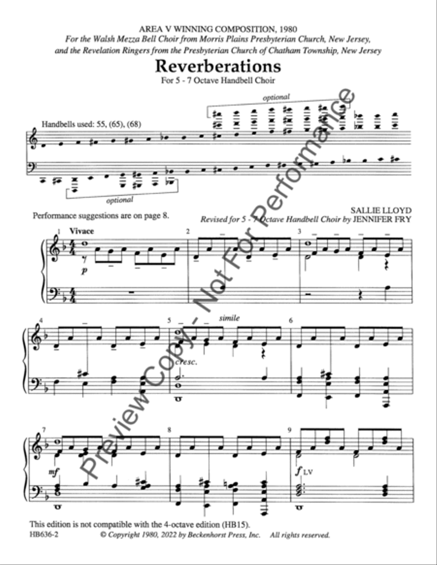Reverberations - 5 to 7 octaves 5-Octaves scores gallery preview page 3