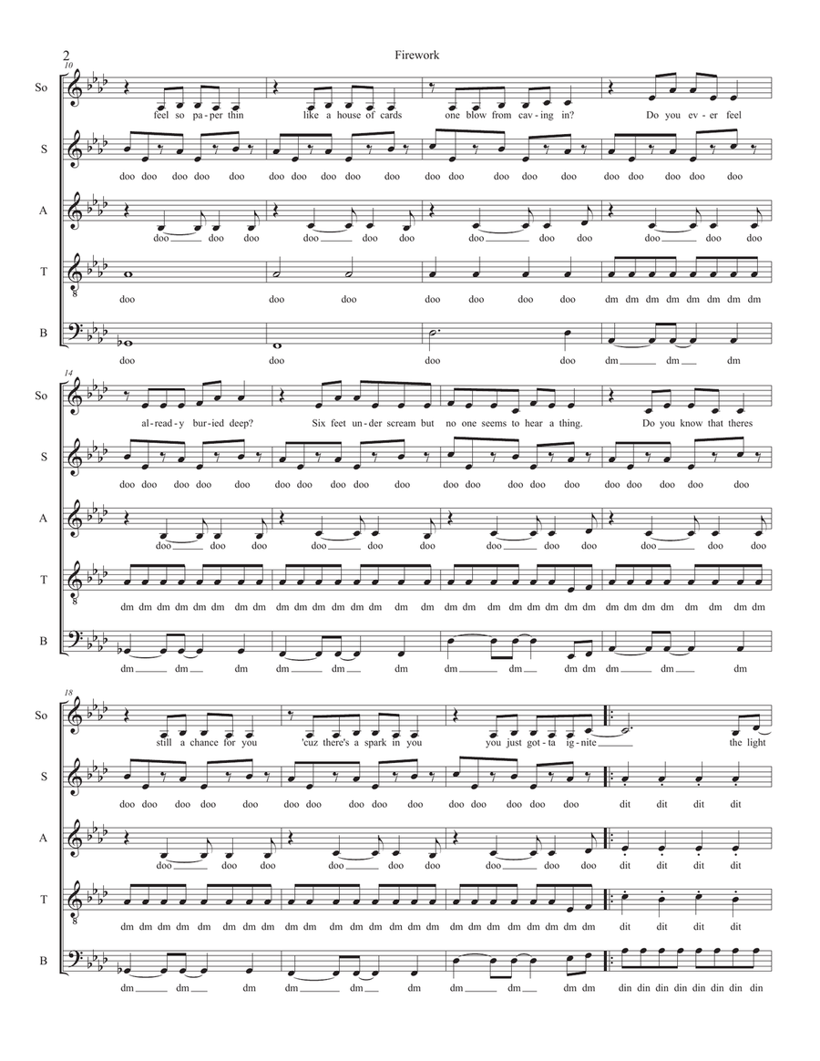 Firework 4-Part scores gallery preview page 2