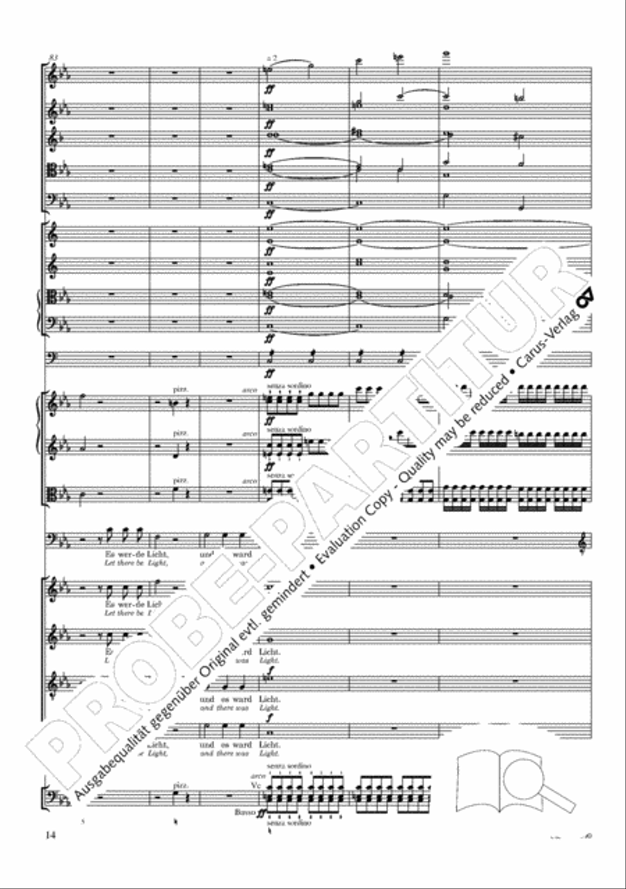 The Creation (Die Schopfung) 4-Part scores gallery preview page 34