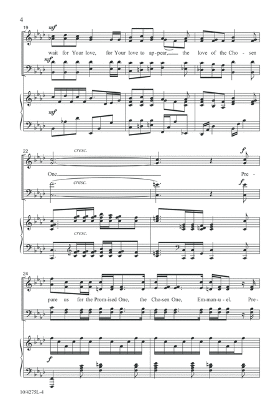 Awaken and Prepare Us Awaken and Prepare Us 4-Part scores gallery preview page 4