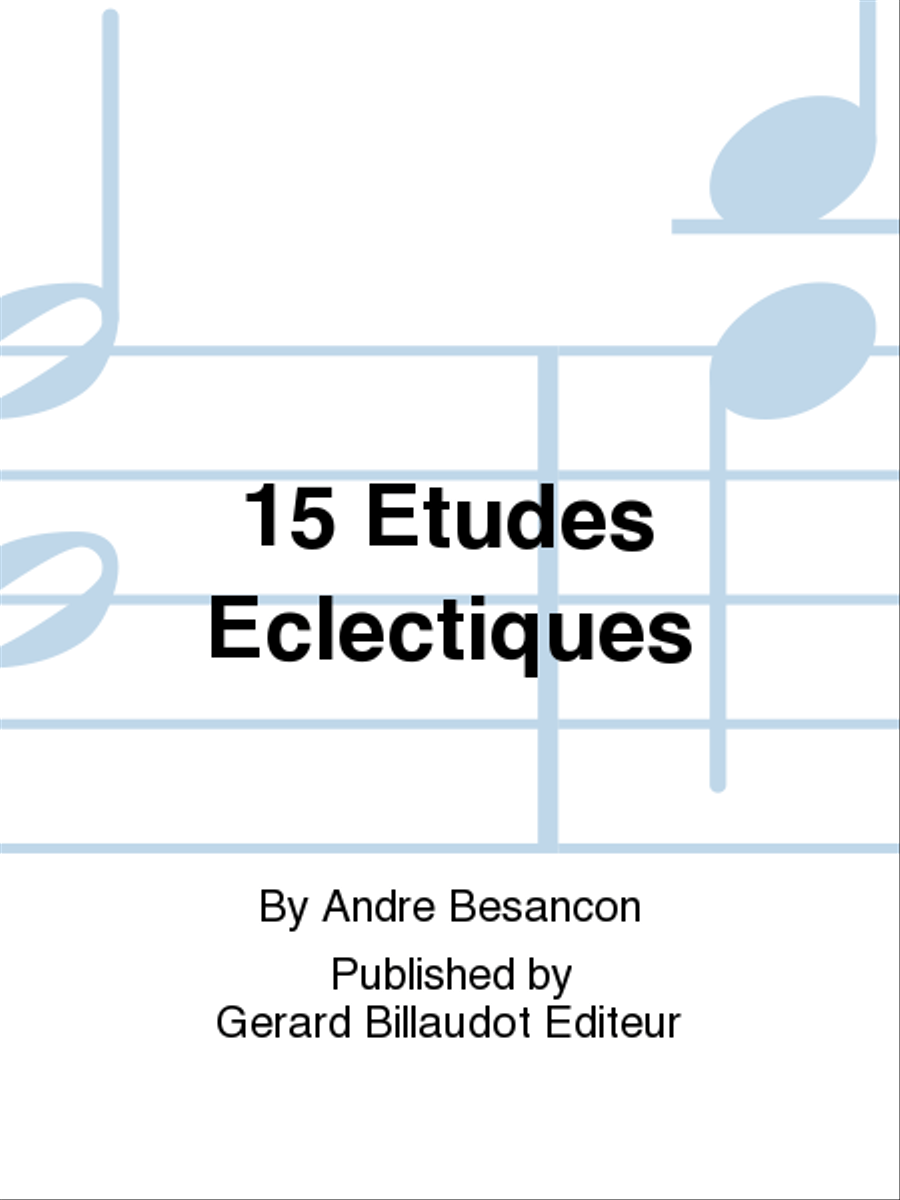 15 Etudes Eclectiques