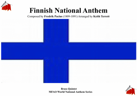 Finnish National Anthem for Brass Quintet image number null