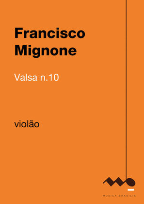 Book cover for Valsa n.10