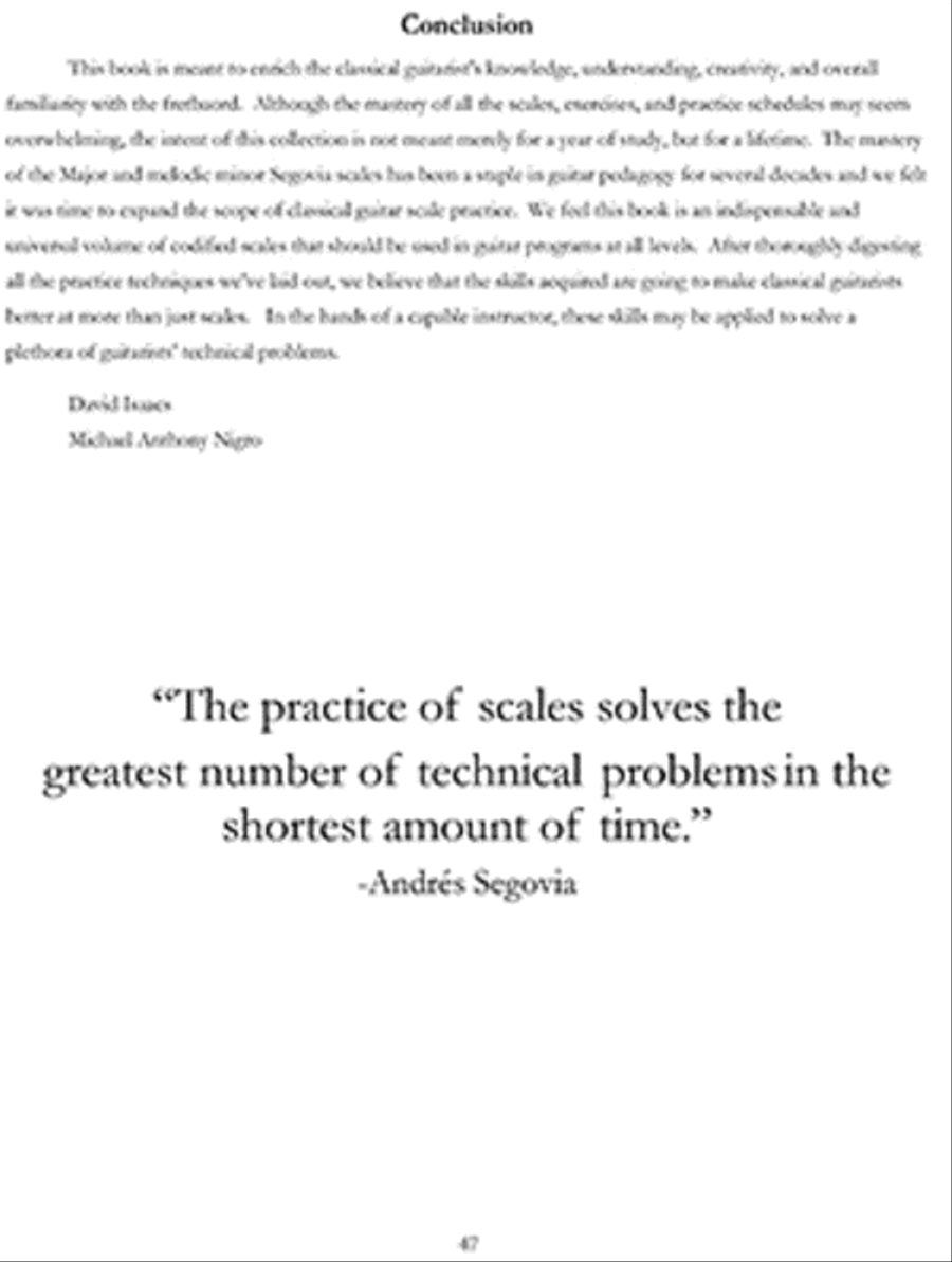 The Essential Classical Guitar Scale Book Acoustic Guitar scores gallery preview page 4