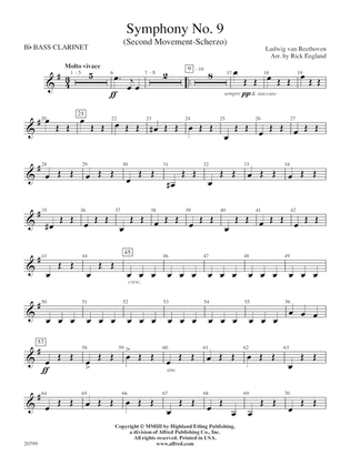 Symphony No. 9 (2nd Movement): B-flat Bass Clarinet