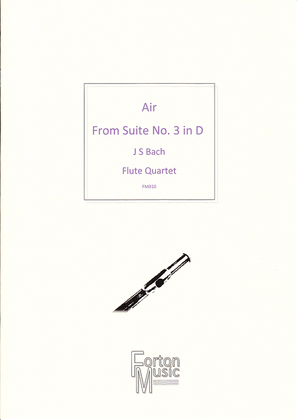 Book cover for Air from Suite No 3 in D