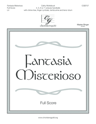 Book cover for Fantasia Misterioso - Full Score and Instrumental Parts