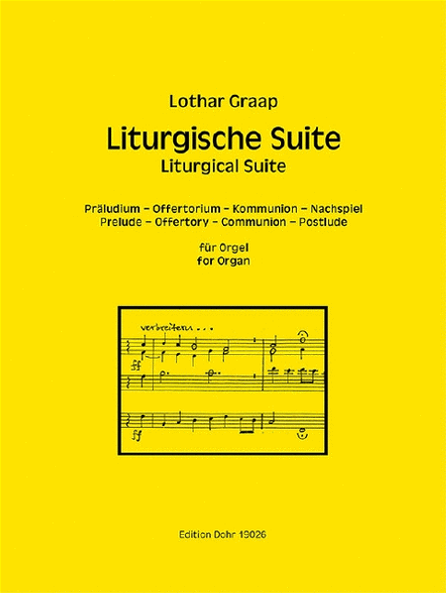 Liturgical Suite for Organ