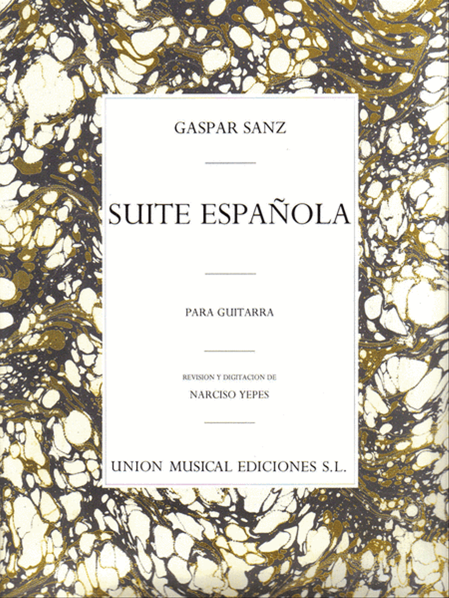 Gaspar Sanz: Suite Espanola Acoustic Guitar scores gallery preview page 1