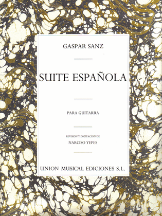 Book cover for Gaspar Sanz: Suite Espanola