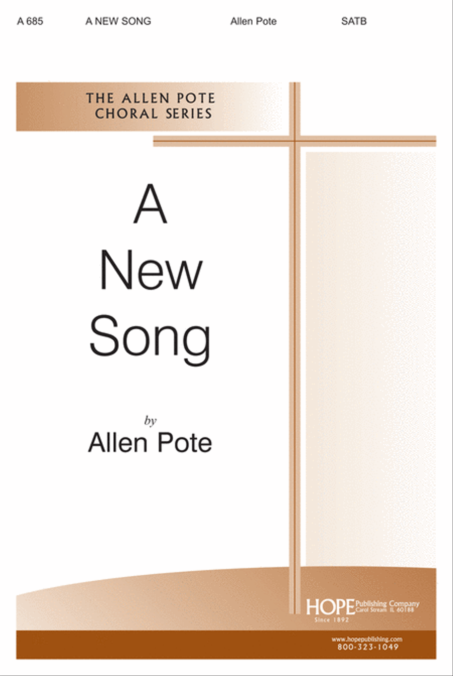 A New Song 4-Part scores gallery preview page 1