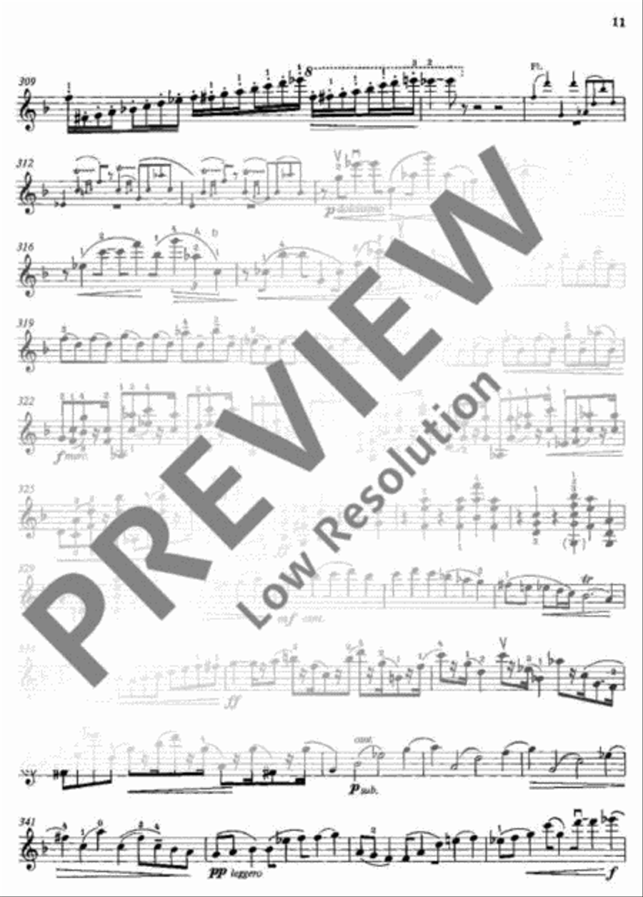 Il Vitalino raddoppiato Chamber Orchestra scores gallery preview page 12