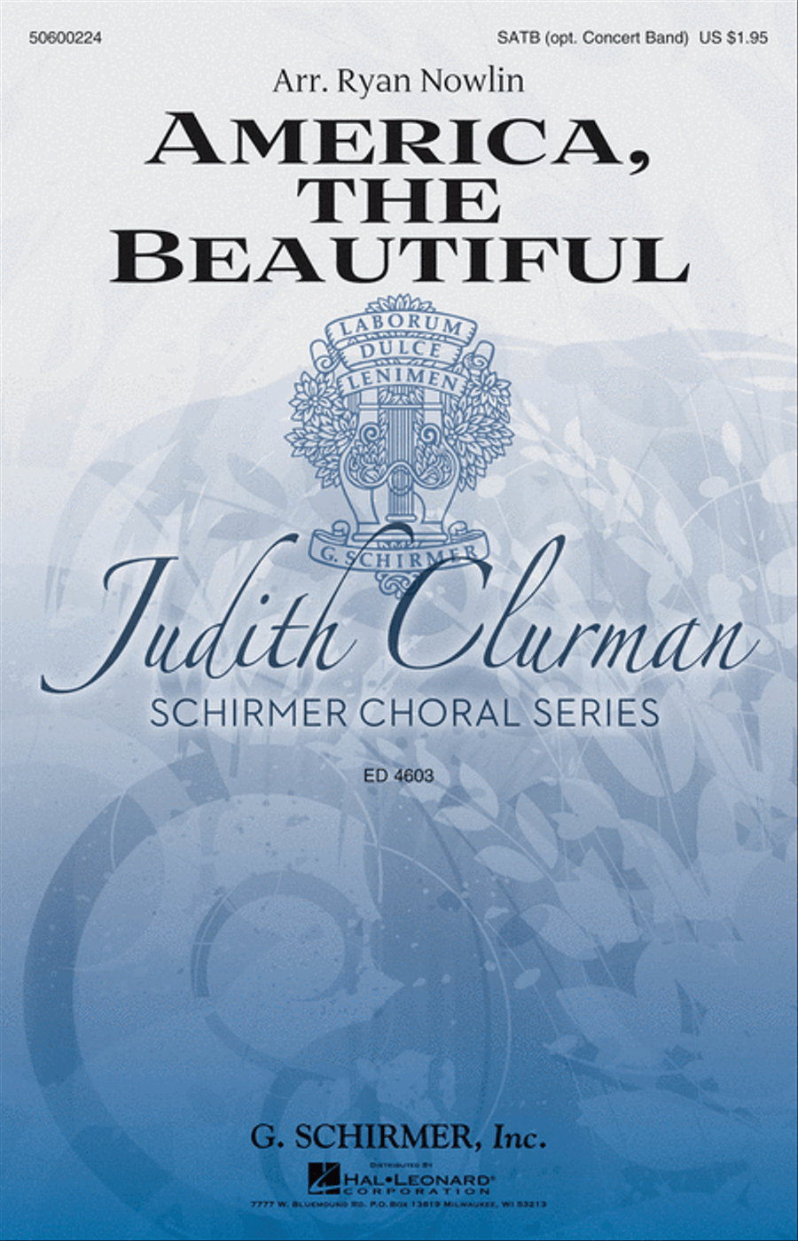 America, the Beautiful America, the Beautiful 4-Part scores gallery preview page 1