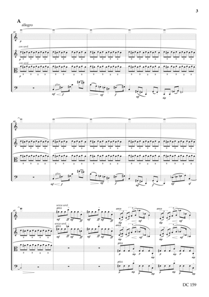 String Quartet No. 1 (Score) image number null