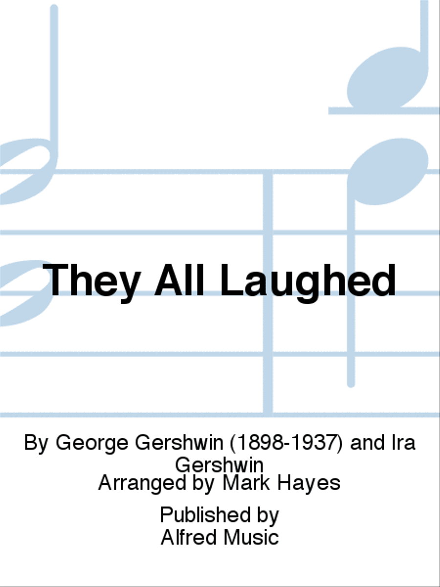 They All Laughed Choir scores gallery preview page 1