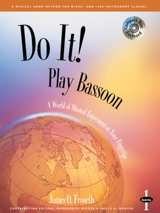 Book cover for Do It! Play Bassoon - Book 1 with MP3s
