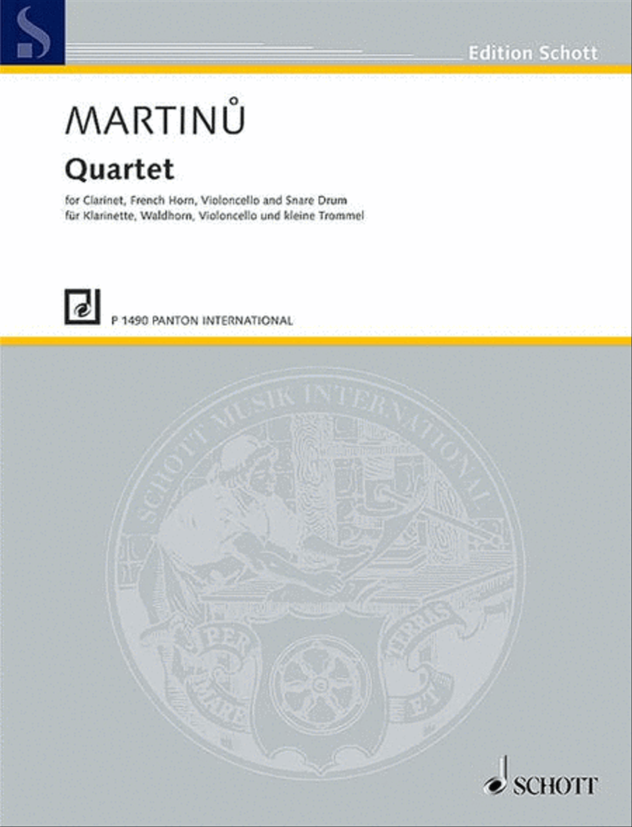 Quartet Clarinet scores gallery preview page 1