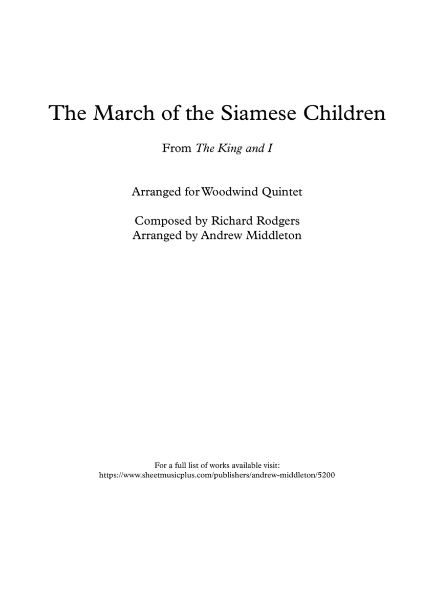 The March Of The Siamese Children image number null
