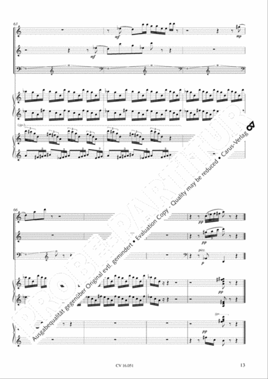 Dances and movements Clarinet scores gallery preview page 16