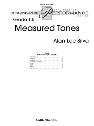 Measured Tones
