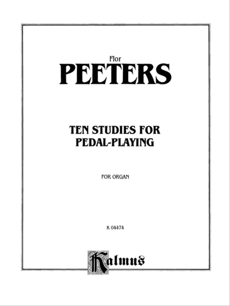 Ten Studies for Pedal Playing Organ scores gallery preview page 2