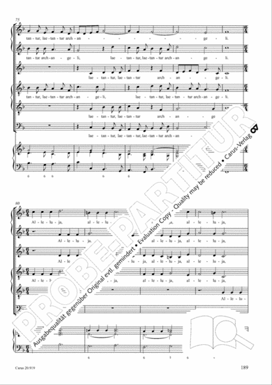 Opera varia I. Works with 1-7 parts (Complete edition, vol. 19) [Werke mit 1-7 obligaten Stimmen] Score scores gallery preview page 246