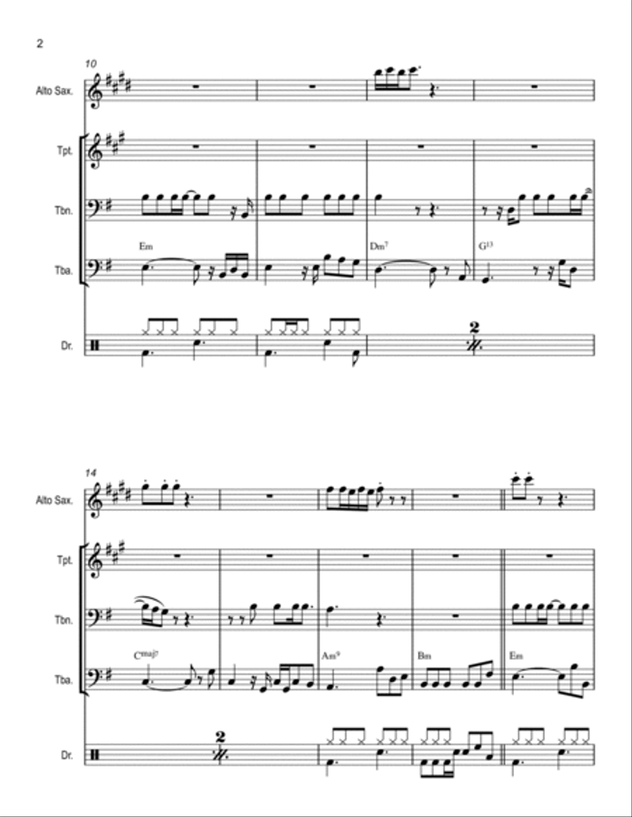 She Small Ensemble scores gallery preview page 2