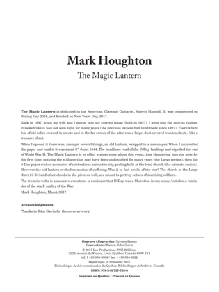 Book cover for The Magic Lantern