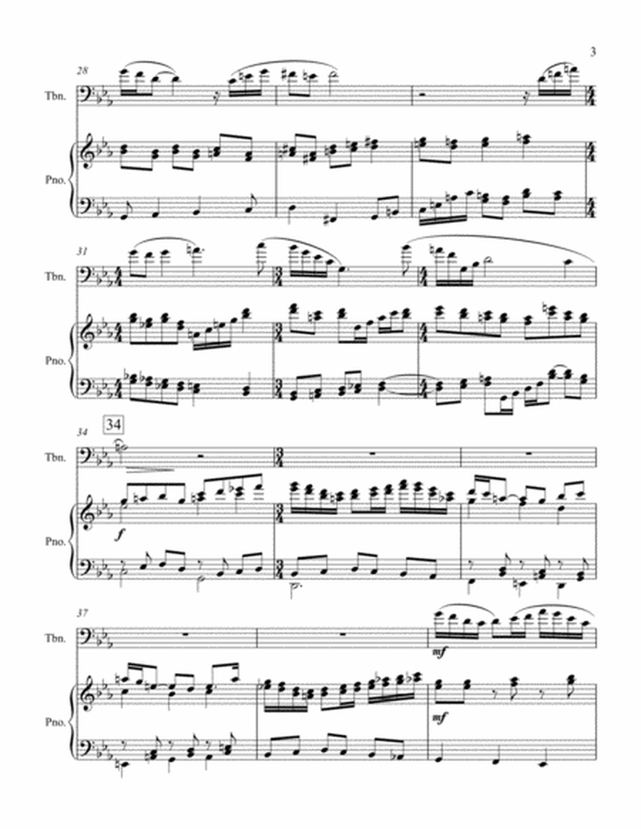 Ballad and Dance Variations for Trombone and Piano image number null