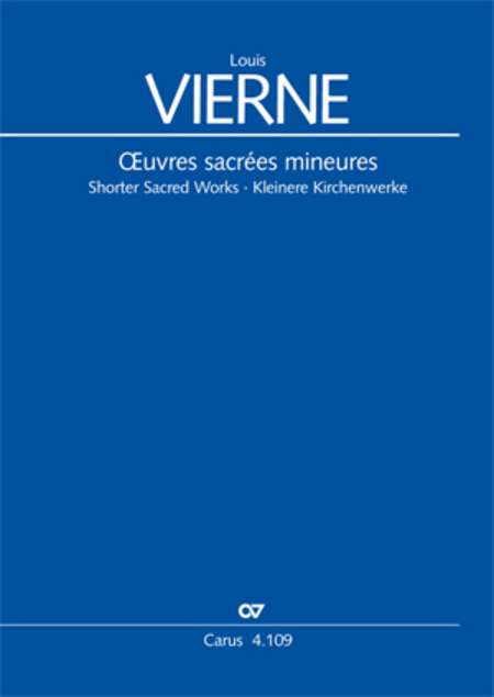 Shorter sacred works. Vol. 15 of the Vierne Complete Edition