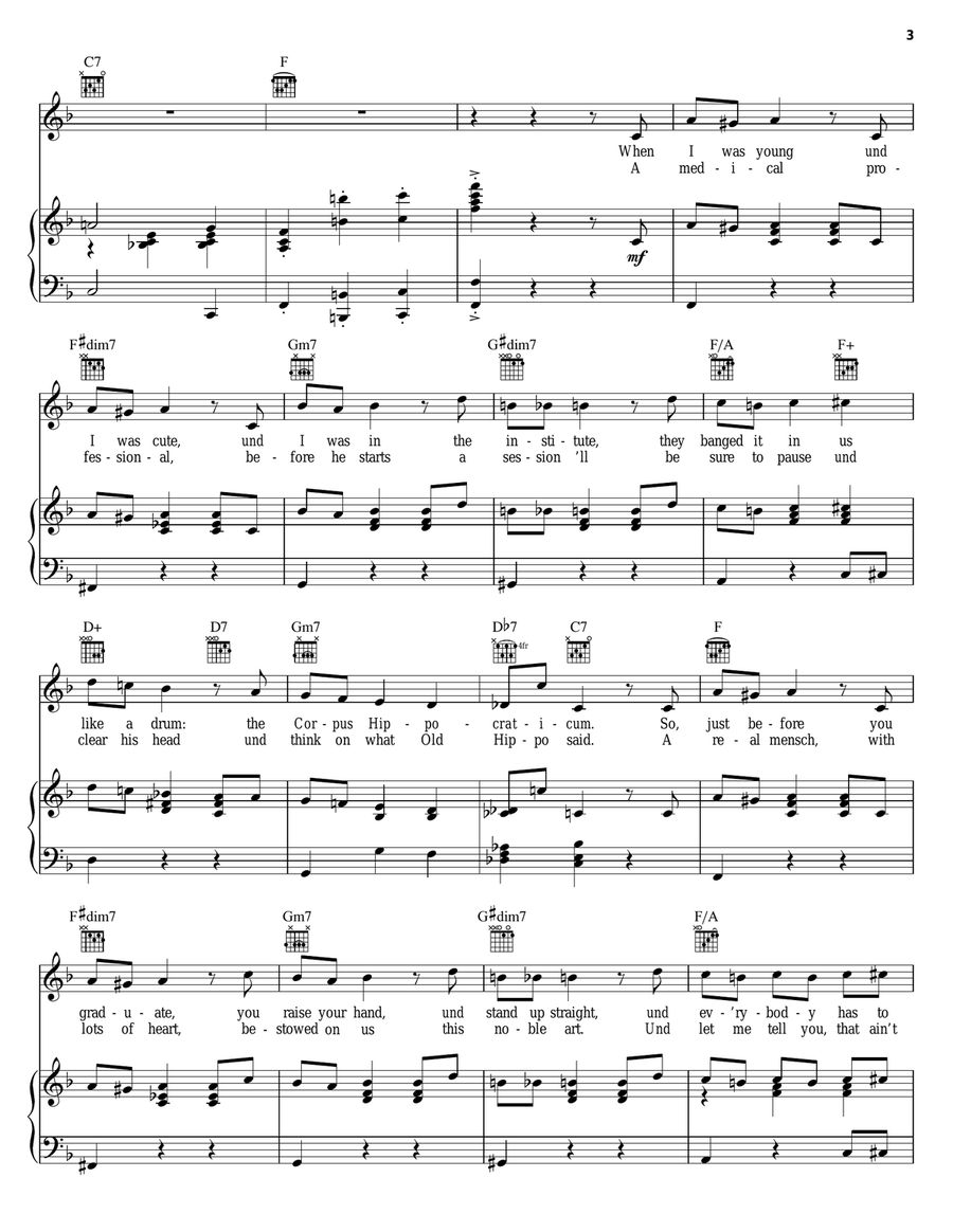 Ruffhousin' mit Shuffhausen Piano, Vocal, Guitar scores gallery preview page 3