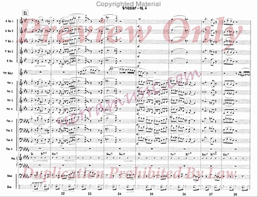 Stardust Stardust Jazz Ensemble scores gallery preview page 5