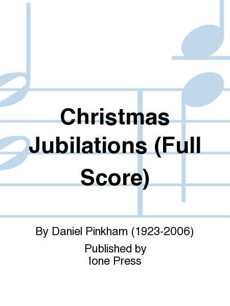 Christmas Jubilations (Full Score) image number null