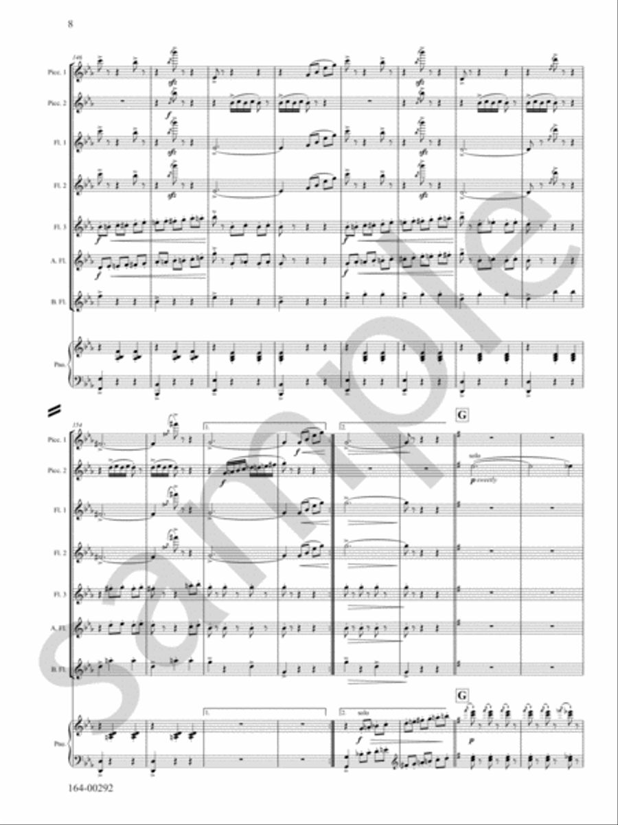 Forest Devil Waltzes Forest Devil Waltzes Chamber Music scores gallery preview page 10