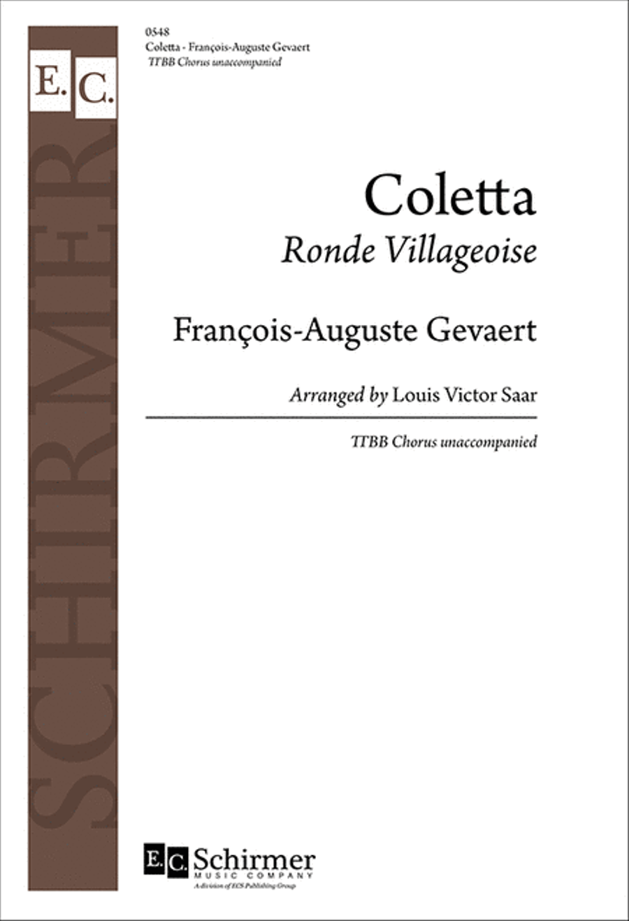 Coletta (Ronde Villageoise) TTBB scores gallery preview page 1