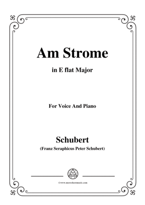 Schubert-Am Strome,Op.8 No.4,in E flat Major,for Voice&Piano