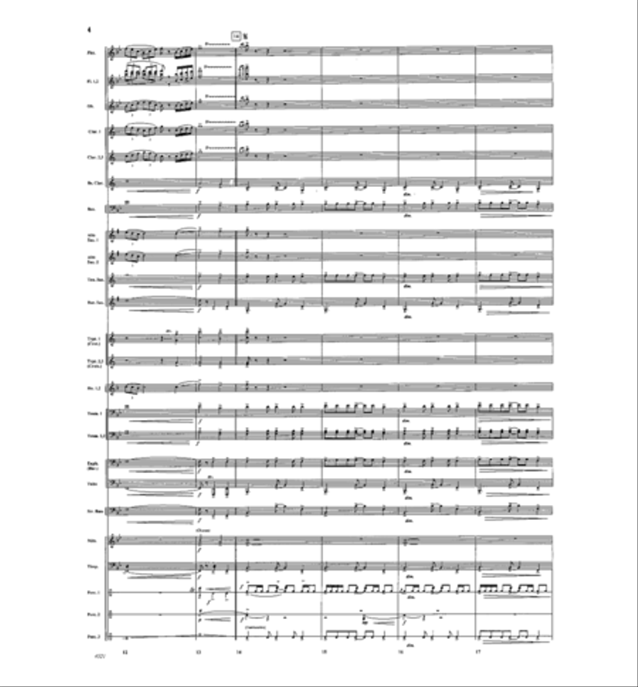 Hopetown Holiday Concert Band scores gallery preview page 4