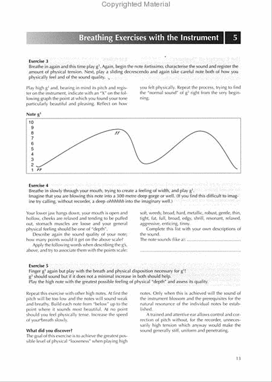 Advanced Recorder Technique Alto Recorder scores gallery preview page 3