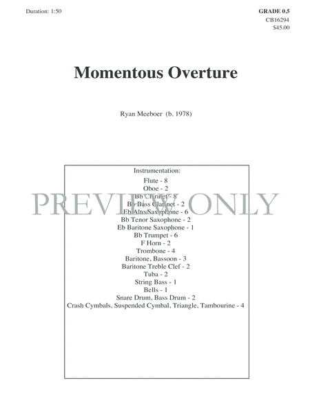 Momentous Overture