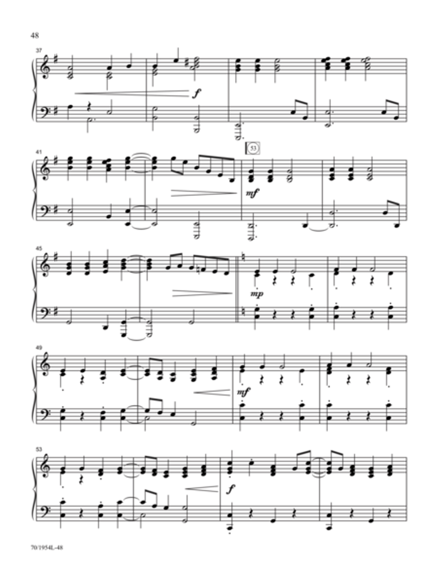 Christmas in Ivory Piano Solo scores gallery preview page 31