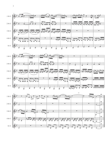 Tristesse for Clarinet Quintet image number null