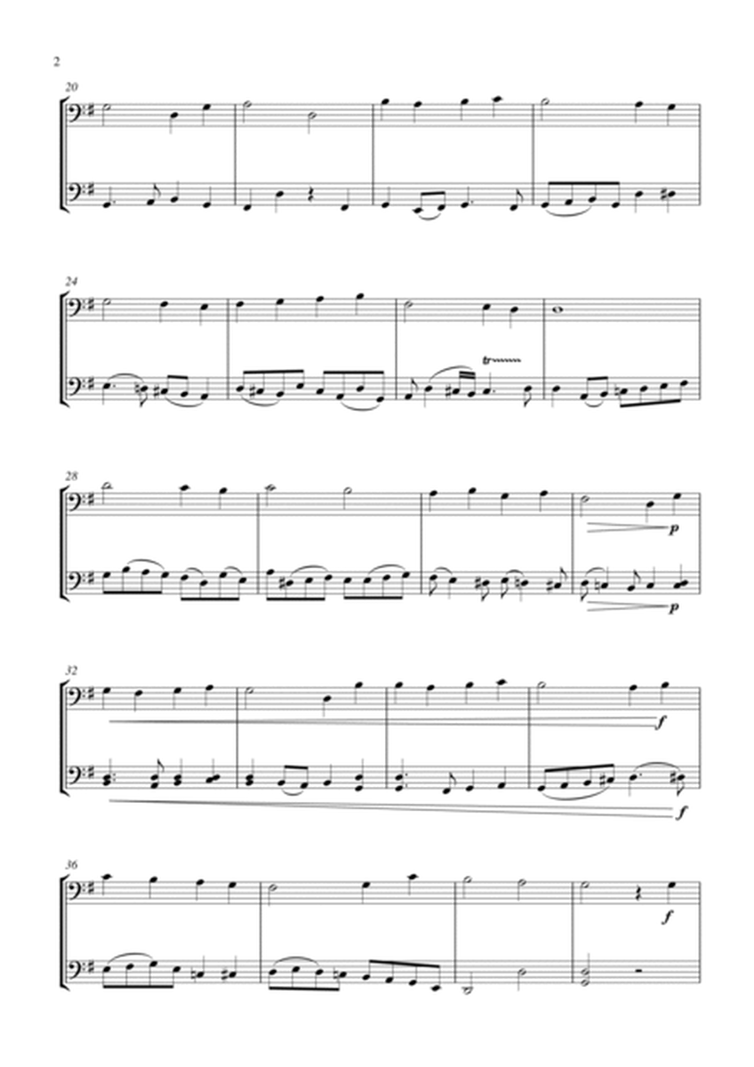 O Come, All Ye Faithful (for cello duet, suitable for grades 1-5) image number null
