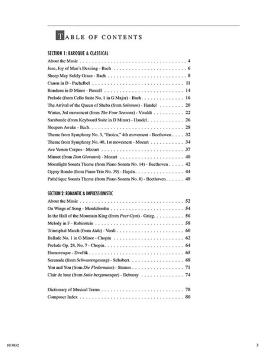 Adult Piano Adventures Classics Book 2 Piano Method scores gallery preview page 2