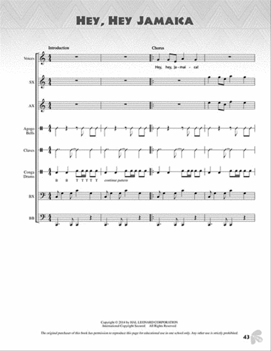 Kutamba! Choir scores gallery preview page 8