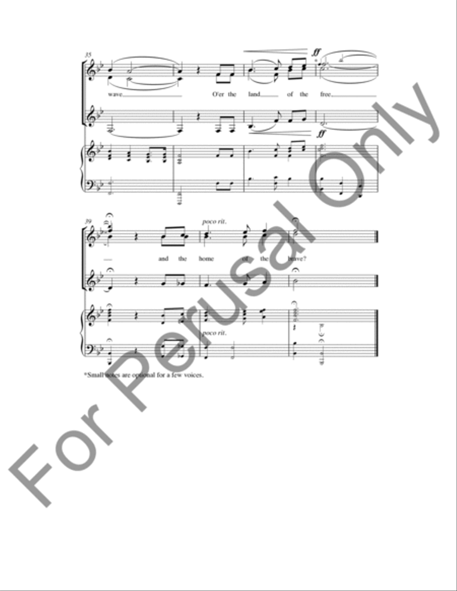 The Star-Spangled Banner TTBB scores gallery preview page 8