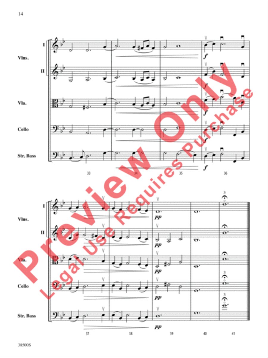 Nordic Suite String Orchestra scores gallery preview page 15